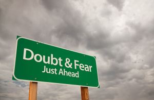 doubt &amp; fear sign